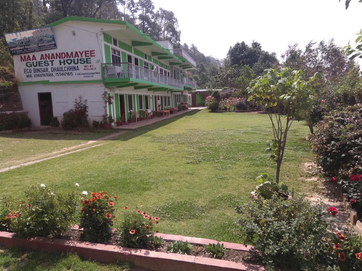 Maa Ananda Mayee Guest House Binsar Exterior foto
